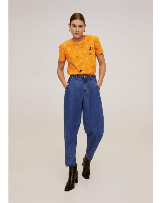 mango mickey mouse t shirt