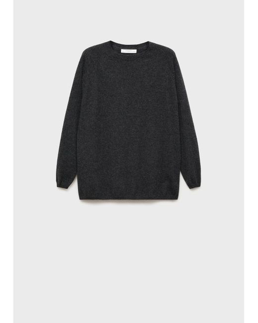 Mango Blue 100% Cashmere Sweater