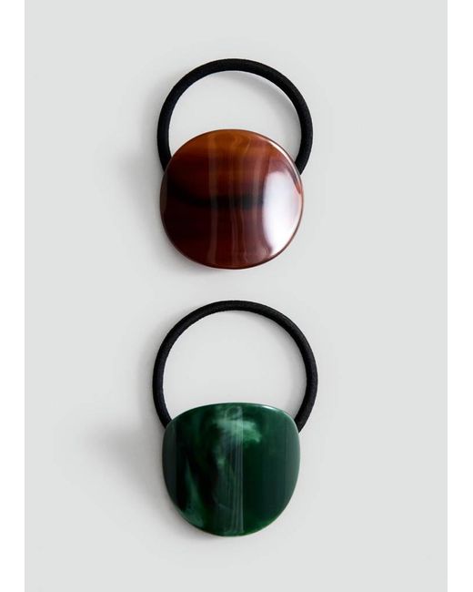Mango Red Pack Of 2 Hair Bobbles