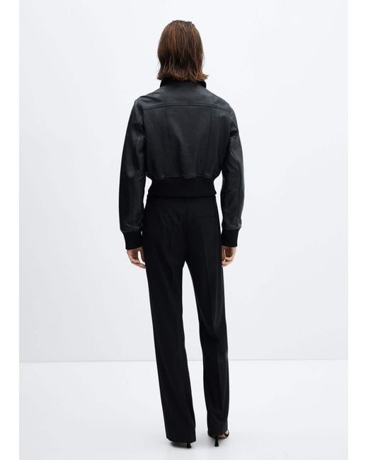 Mango clearance blue trousers