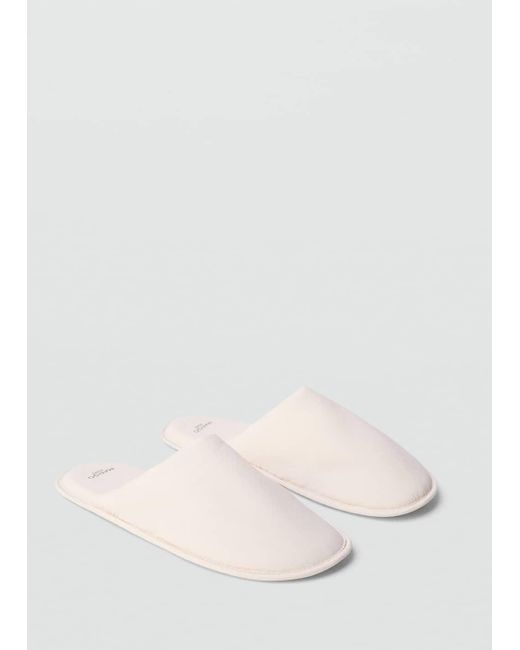 Mango Natural Padded Slippers