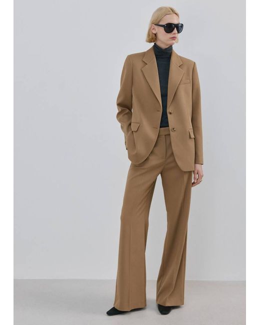 Mango Multicolor Double-Breasted Suit Jacket