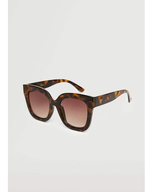 Occhiali da sole montatura acetato di Mango in Marrone | Lyst