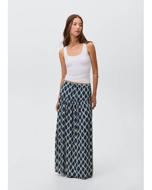 MANGO TEEN White Plain Strapless Top