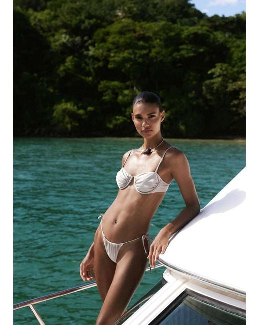 Mango Green Underwired Bikini Top