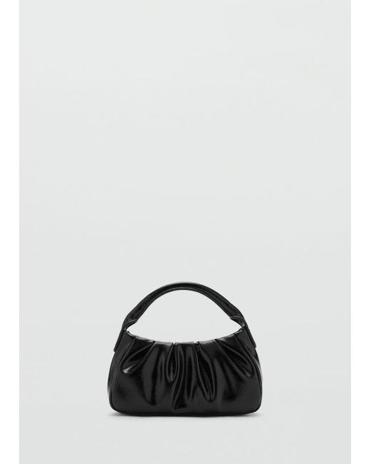 Mango Black Quilted Chain Bag