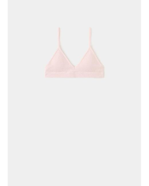 MANGO TEEN White Essential Triangle Bra