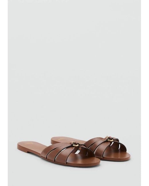 Mango Multicolor Straps Sandals
