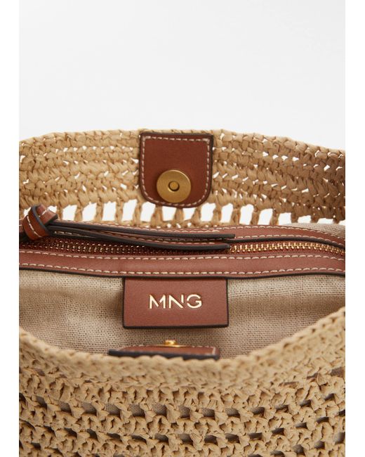 Mango Brown Natural Fibre Sack Bag