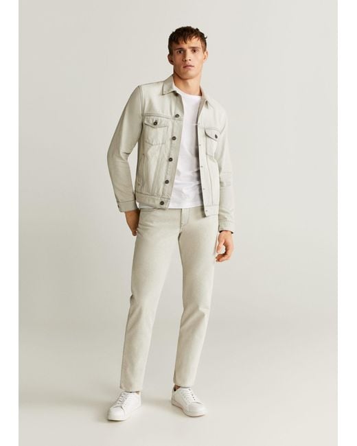 light grey denim jacket