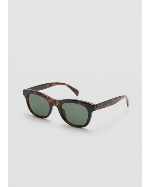 Mango Brown Resin Frame Sunglasses