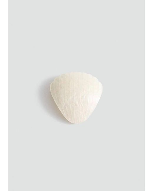 Mango Natural Shell Barrette