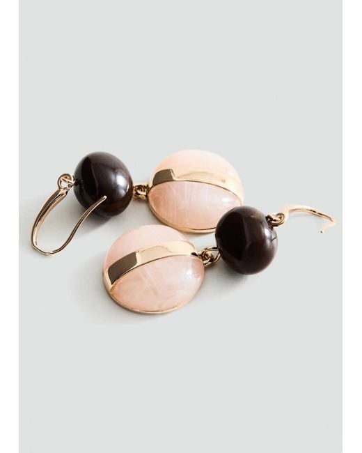 Mango Natural Mixed Resin Earrings