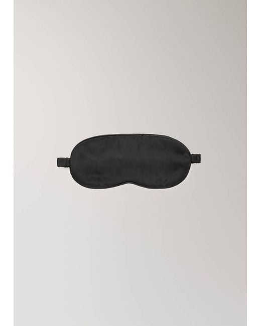 Mango Black Silk Eye Mask