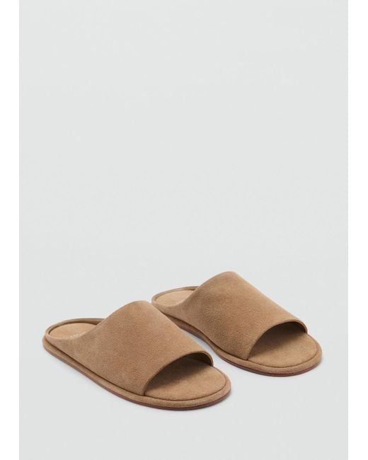 Mango Multicolor Suede Leather Sandals