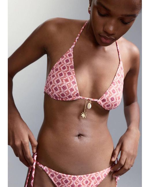 MANGO TEEN Brown Decorative Bikini Charms