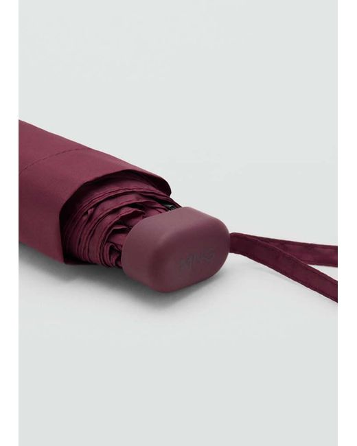 Mango Red Mini Folding Umbrella