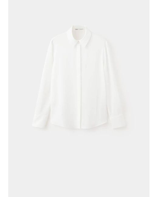 Mango Natural Fluid Long-Sleeved Blouse