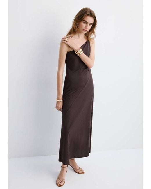 mango asymmetric dress Off Shoulder Asymmetrical Gown Crafted from high Mango Asymmetrical Gradient Dress -