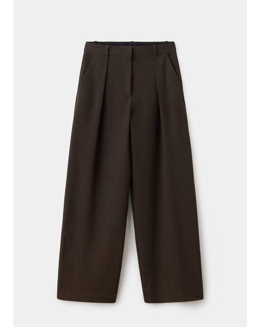 Mango Gray Trousers Leo