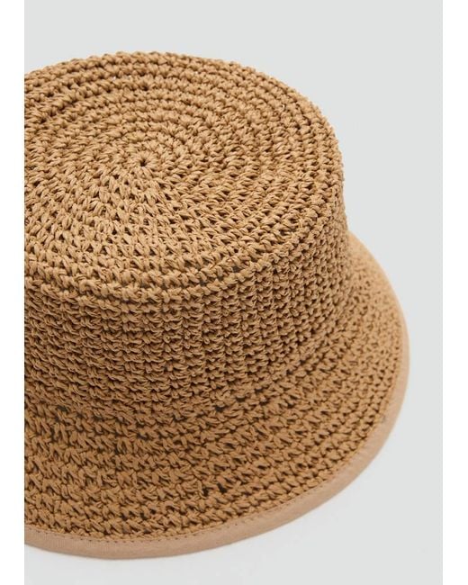 Mango Natural Fibre Bucket Hat