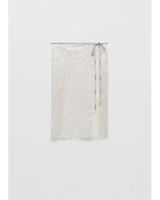 Mango Green Sequin Beach Wrap