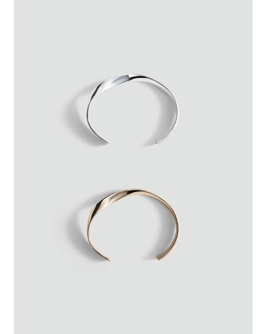 Mango Metallic Fine Rigid Bangle