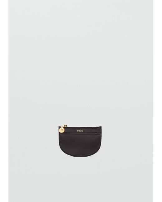Mango White Mini Beaded Card Holder