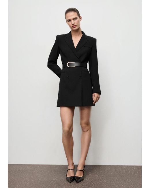 Blazer Noir Robe Blazer Mango Blazer Noir Robe Blazer Femme Mango