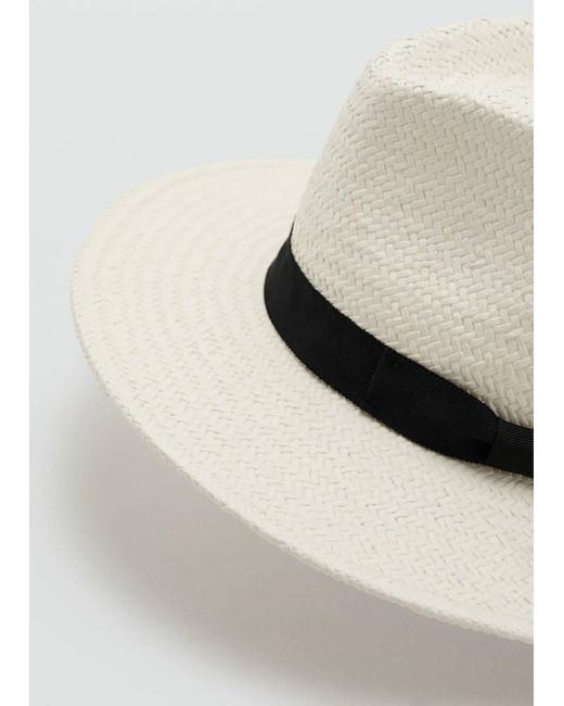 Mango Natural Fiber Bow Hat