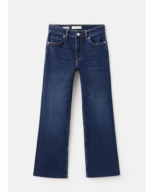 Mango Sienna Flared Cropped Jeans