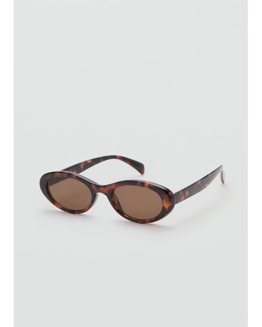 Mango Multicolor Resin Frame Sunglasses
