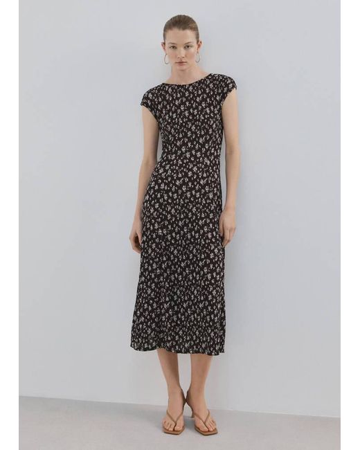 midi floral dress mango Mango v-neck midi dress in pink floral print