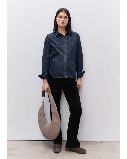 Mango Multicolor Maternity Flared Jeans
