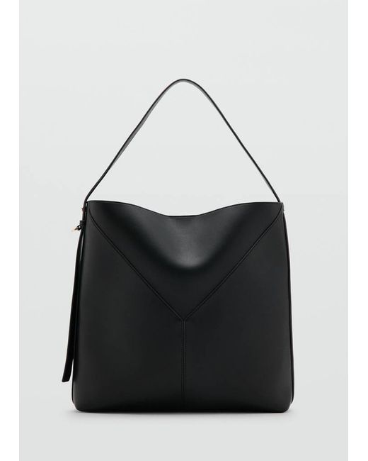 Mango Gray Large Bucket Bag