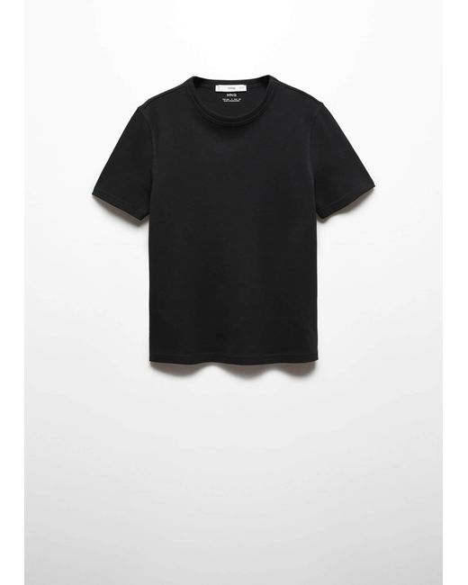 Mango Black Premium Cotton T-shirt