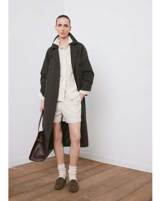 Mango Multicolor Oversize Cotton Shirt