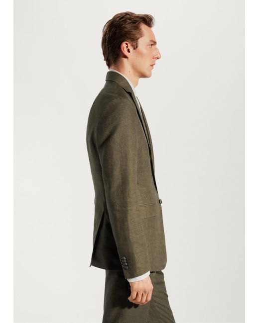 Mango green blazer discount