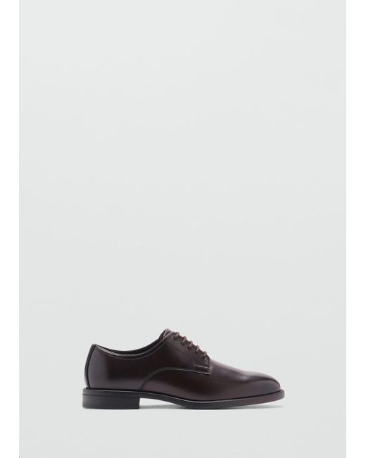 Mango Multicolor Blucher Suit Shoes for men