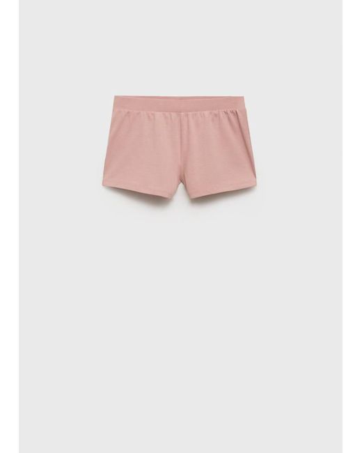 MANGO TEEN Pink Short Culottes