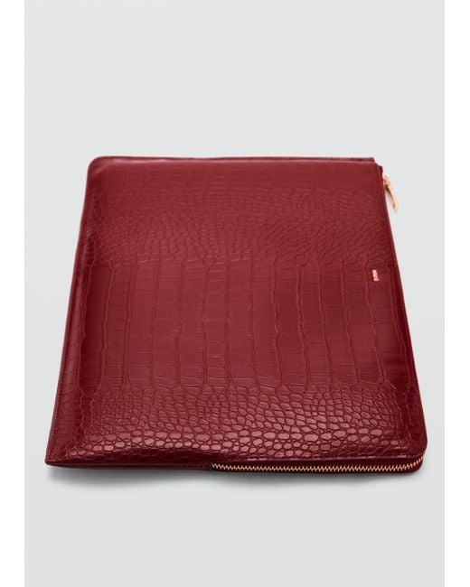 Mango Red Coco Laptop Case
