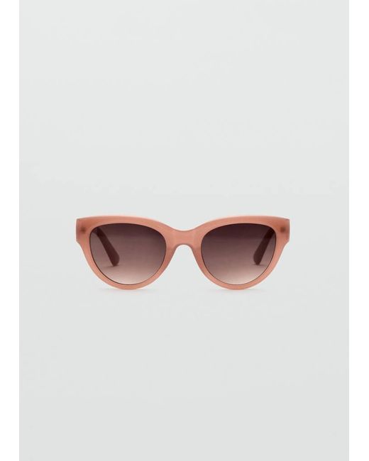 Mango Pink Cat-Eye Sunglasses