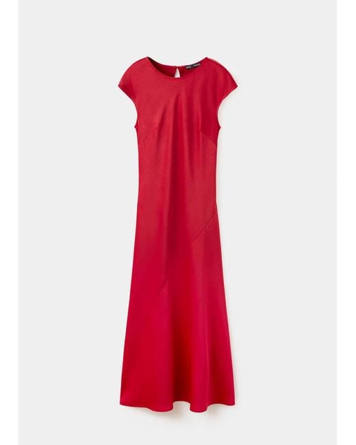 Mango Red Dress Stemy-W