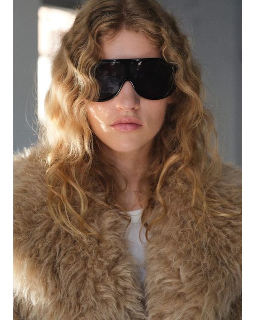 Mango Brown Sports Sunglasses