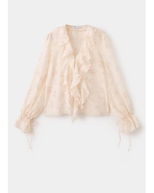 Mango Natural Blouse Laila
