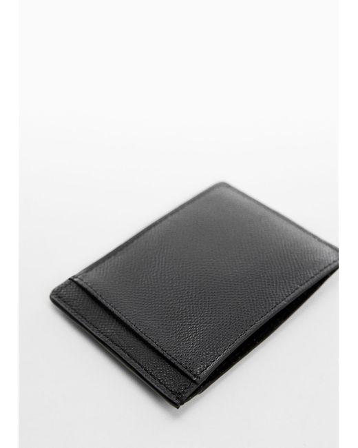 Mango Gray Anti-contactless Peaked Card Holder for men