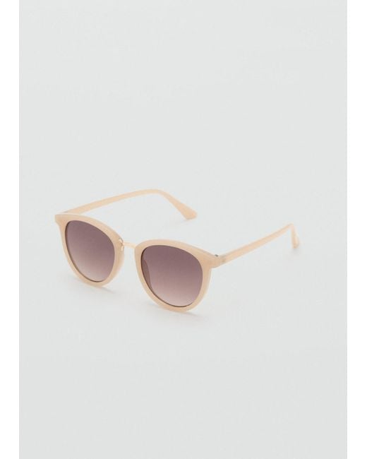 Mango Pink Metal Bridge Sunglasses