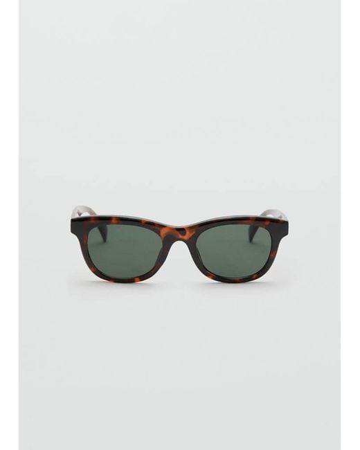 Mango Brown Resin Frame Sunglasses