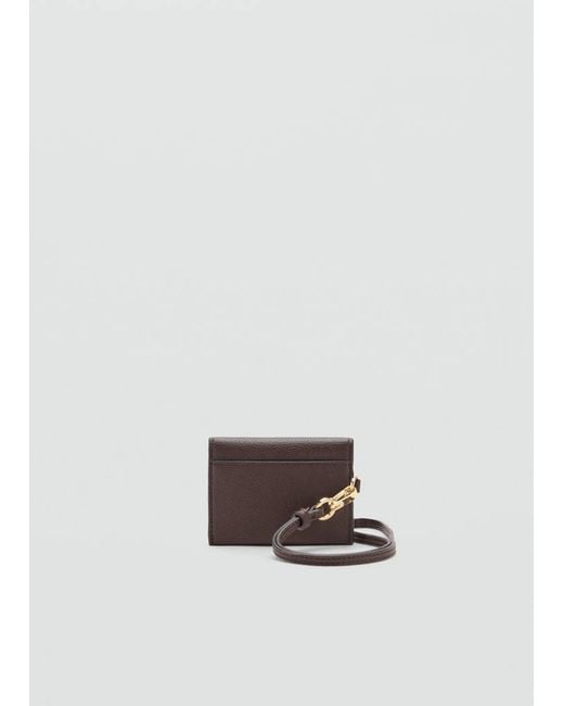 Mango White Card Holder I- Enric