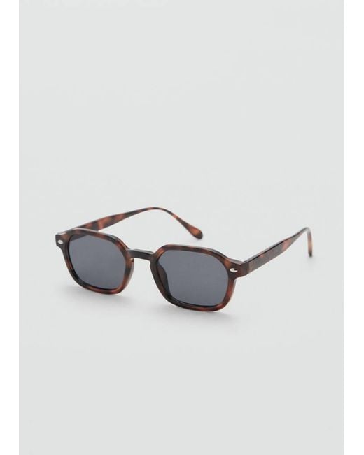 Mango Brown Two-Tone Sunglasses for men